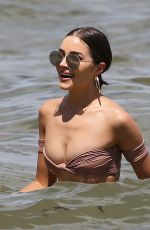 OLIVIA CULPO and DEVON WINDSOR in Bikinis at a Beach in Miami 08/13/2018