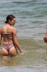 OLIVIA CULPO and DEVON WINDSOR in Bikinis at a Beach in Miami 08/13/2018