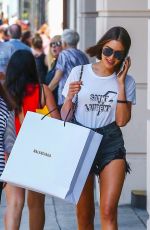 OLIVIA CULPO in Daisy Dukes Out Shopping in Beverly Hills 08/04/2018