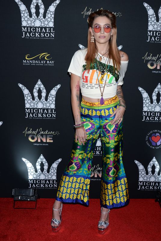 PARIS JACKSON at Michael Jackson Diamond Birthday Celebration in Las Vegas 08/29/2018