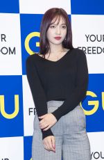 PARK SOO-YEONG at Japanese Fashion Brand Gu Photocall in Seoul 08/23/2018