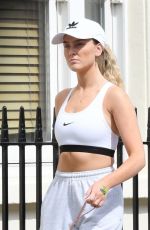 PERRIE EDWARDS Out and About in London 08/18/2018