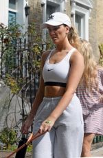 PERRIE EDWARDS Out and About in London 08/18/2018