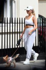 PERRIE EDWARDS Out and About in London 08/18/2018