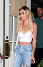 PETRA ECCELSTONE at Madeo Restaurant in Beverly Hills 08/16/2018