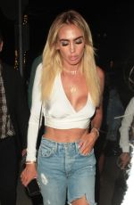 PETRA ECCELSTONE at Madeo Restaurant in Beverly Hills 08/16/2018