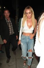 PETRA ECCELSTONE at Madeo Restaurant in Beverly Hills 08/16/2018