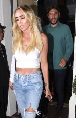 PETRA ECCELSTONE at Madeo Restaurant in Beverly Hills 08/16/2018