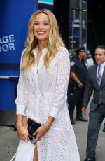 PETRA NEMCOVA Arrives at Good Morning America in New York 08/22/2018