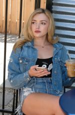 PEYTON ROI LIST in Double Denim Out in Los Angeles 08/24/2018