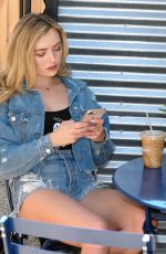 PEYTON ROI LIST in Double Denim Out in Los Angeles 08/24/2018