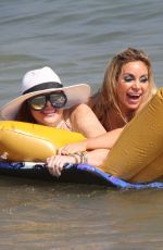 PHOEBE PRICE and MARCELA IGLESIAS in Bikinis at a Beach in Malibu 08/19/2018
