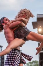 PIXIE LOTT Performs at Brighton Pride in Preston Park 08/04/2018