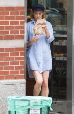 Pregnant DIANE KRUGER Out and About in New York 08/20/2018