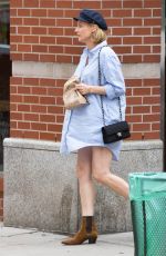 Pregnant DIANE KRUGER Out and About in New York 08/20/2018
