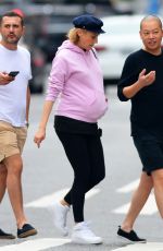 Pregnant DIANE KRUGER Out in New York 08/19/2018