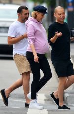Pregnant DIANE KRUGER Out in New York 08/19/2018