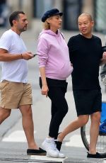 Pregnant DIANE KRUGER Out in New York 08/19/2018