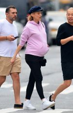 Pregnant DIANE KRUGER Out in New York 08/19/2018