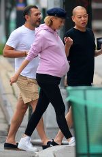 Pregnant DIANE KRUGER Out in New York 08/19/2018