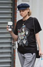 Pregnant DIANE KRUGER Out Shopping in New York 08/21/2018