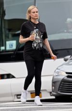 Pregnant DIANE KRUGER Out Shopping in New York 08/21/2018