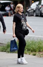 Pregnant DIANE KRUGER Out Shopping in New York 08/21/2018
