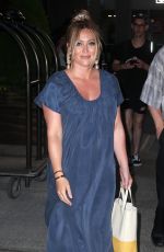 Pregnant HILARY DUFF Leaves Her Hotel in New York 08/28/2018