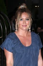 Pregnant HILARY DUFF Leaves Her Hotel in New York 08/28/2018