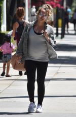 Pregnant HILARY DUFF Out in Los Angeles 08/23/2018