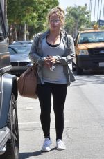 Pregnant HILARY DUFF Out in Los Angeles 08/23/2018