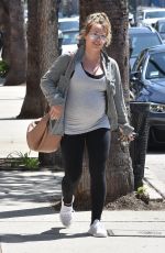Pregnant HILARY DUFF Out in Los Angeles 08/23/2018