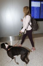 Pregnant KATE UPTON at Los Angeles International Airport 08/27/2018