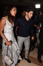 PRIYANKA CHOPRA and Nick Jonas out for Dinner in Mumbai 08/17/2018