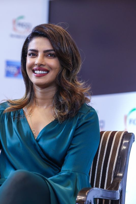 PRIYANKA CHOPRA at Ficci Event in New Delhi 08/06/2018