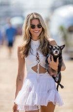 RACHEL MCCORD on the Beach in Malibu 08/03/2018