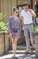 REBECCA ROMIJN Out and About in Calabasas 08/28/2018