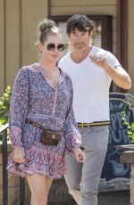 REBECCA ROMIJN Out and About in Calabasas 08/28/2018