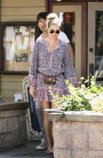 REBECCA ROMIJN Out and About in Calabasas 08/28/2018