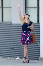 REESE WITHERSPOON Leaves a Studio in Beverly Hills 08/21/2018