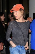 RENEE ZELLWEGER at Catch LA in West Hollywood 08/18/2018