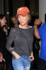 RENEE ZELLWEGER at Catch LA in West Hollywood 08/18/2018