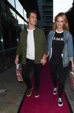 RHIAN SUDGEN Leaves Spice Girls Exhibition in Manchester 08/23/2018