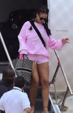 RIHANNA at Airport in Barbados 08/19/2018