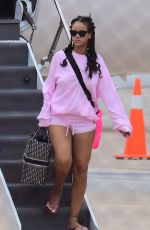 RIHANNA at Airport in Barbados 08/19/2018