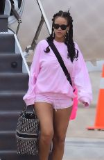 RIHANNA at Airport in Barbados 08/19/2018