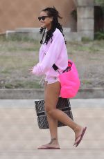 RIHANNA at Airport in Barbados 08/19/2018