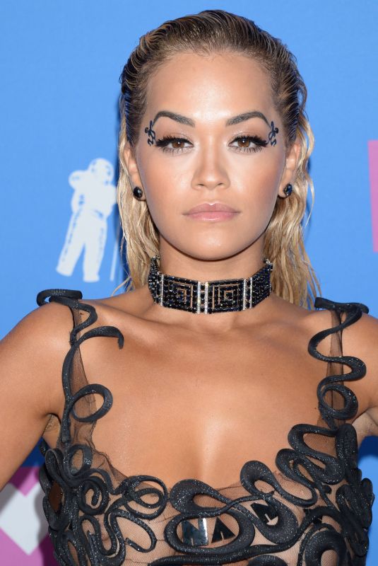 RITA ORA at MTV Video Music Awards in New York 08/20/2018