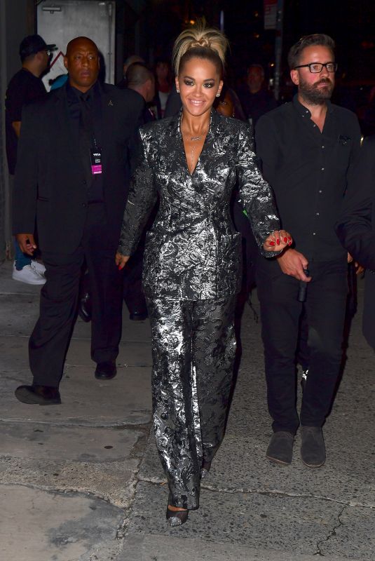 RITA ORA at VMA Pre-concert in New York 08/19/2018