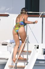RITA ORA in Swimsuit while on Holiday in Porto Cervo 08/10/2018